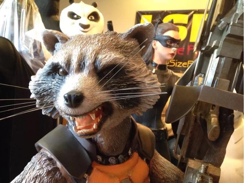 Life Size Marvel Guardians of the Galaxy Rocket