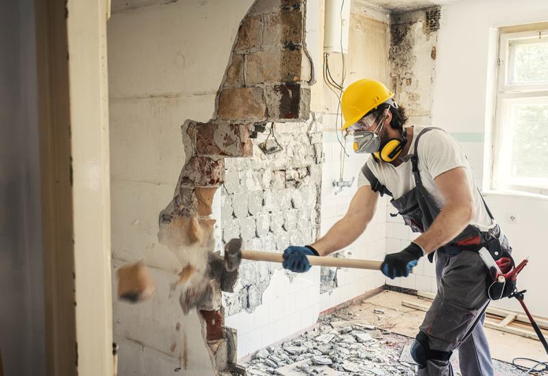 Demolition exterior buildings or interior walls