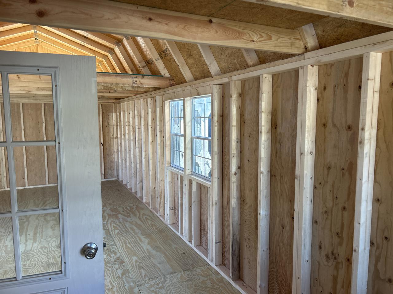 12x32 WRAPAROUND LOFTED BARN CABIN