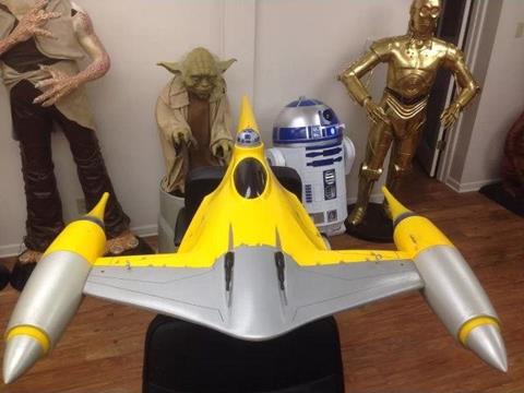 7 Foot Star Wars Naboo Fighter