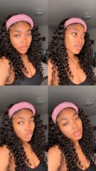 Deep Wave Headband Wig