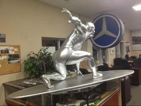 Life Size Marvel Silver Surfer