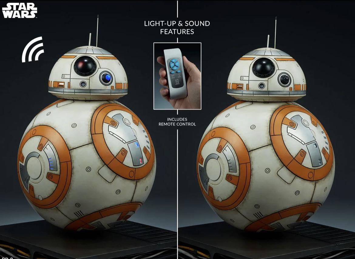 Star Wars Sideshow The Force Awakens BB-8 with Lights and Sound