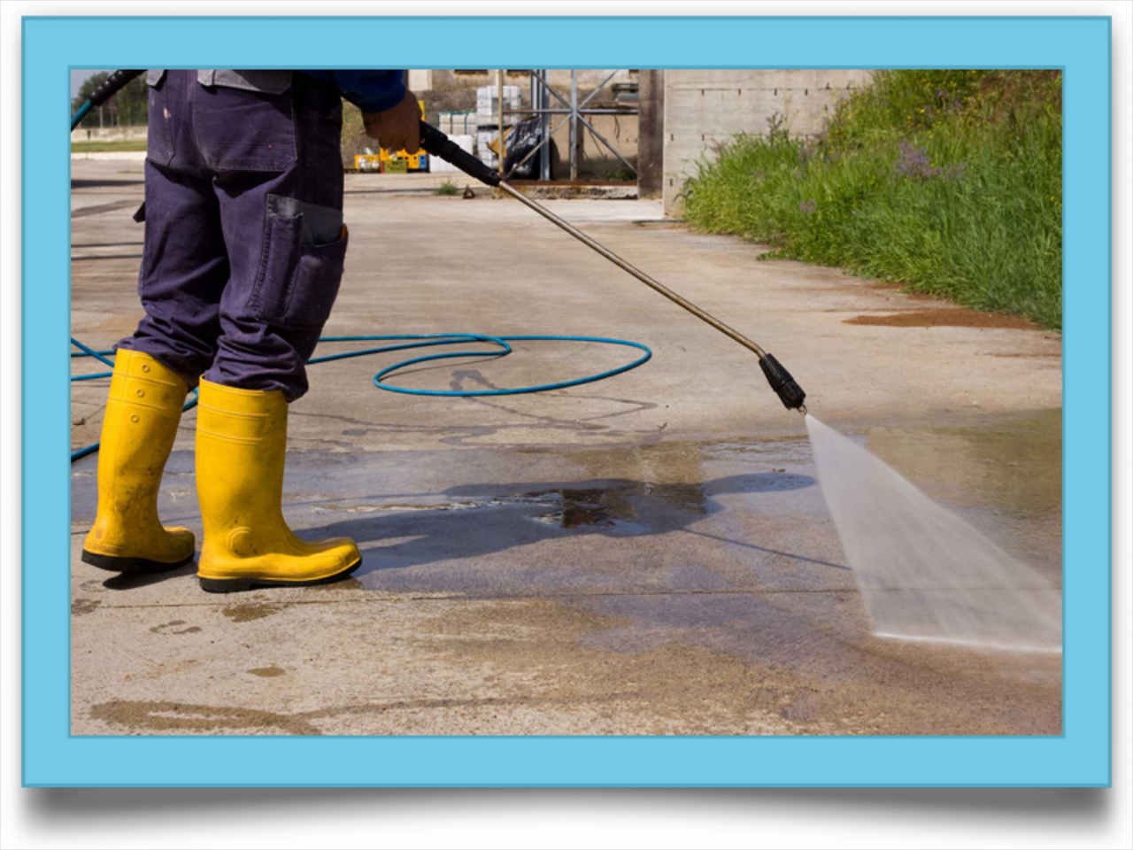 Concrete & Sidewalk Cleaning