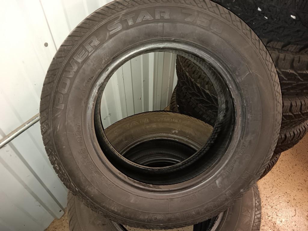 175/70R13 Kumho Power Star 758 Tires Set of 4