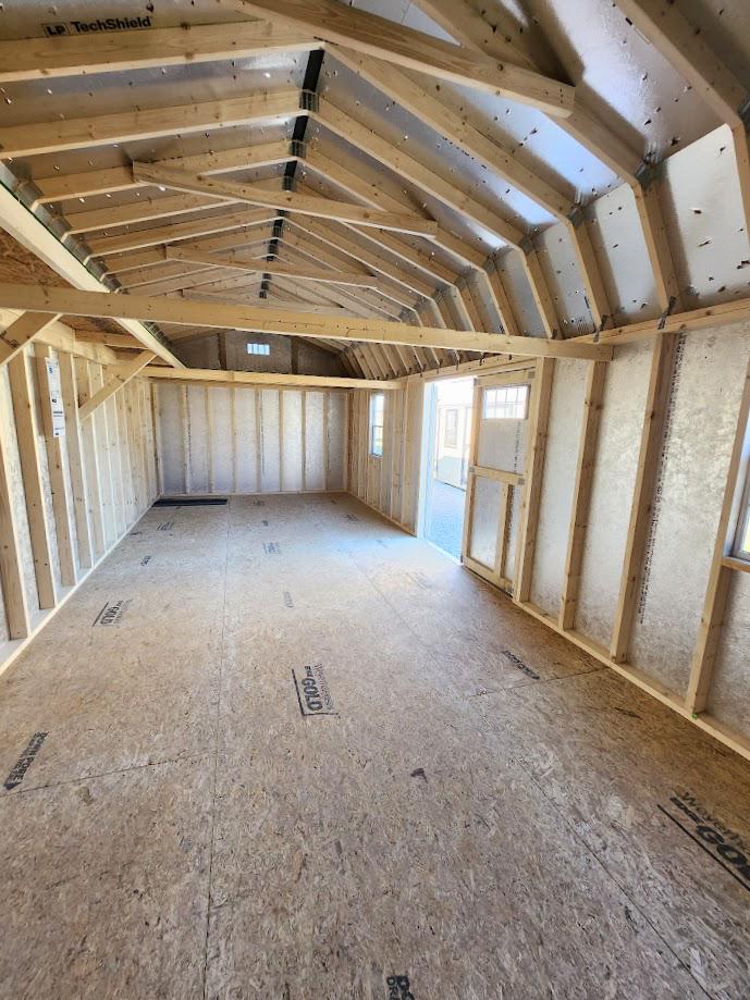 SAVE $1,139 OFF! - 12x28 BARN w/TECH-SHIELD - $10,254 or $405 DN - $405/MO RTO - NO CREDIT CHECK - EVERYONE APPROVED!
