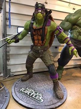 Life Size TMNT Teenage Mutant Ninja Turtles Full Size Paramount Pictures