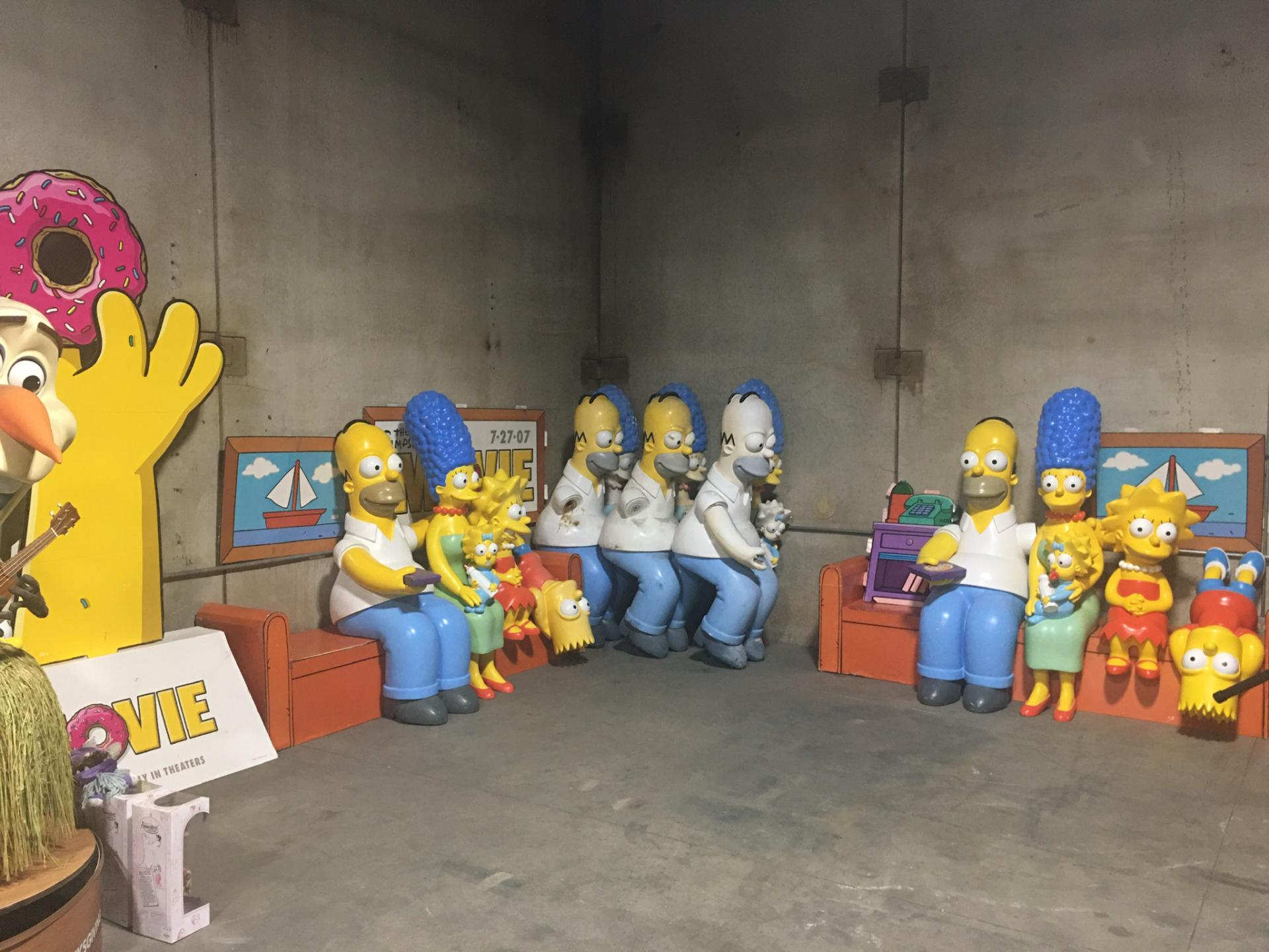 Life Size The Simpsons Statues
