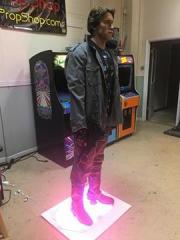 Life Size Terminator Arnold Schwarzenegger Disco Scene