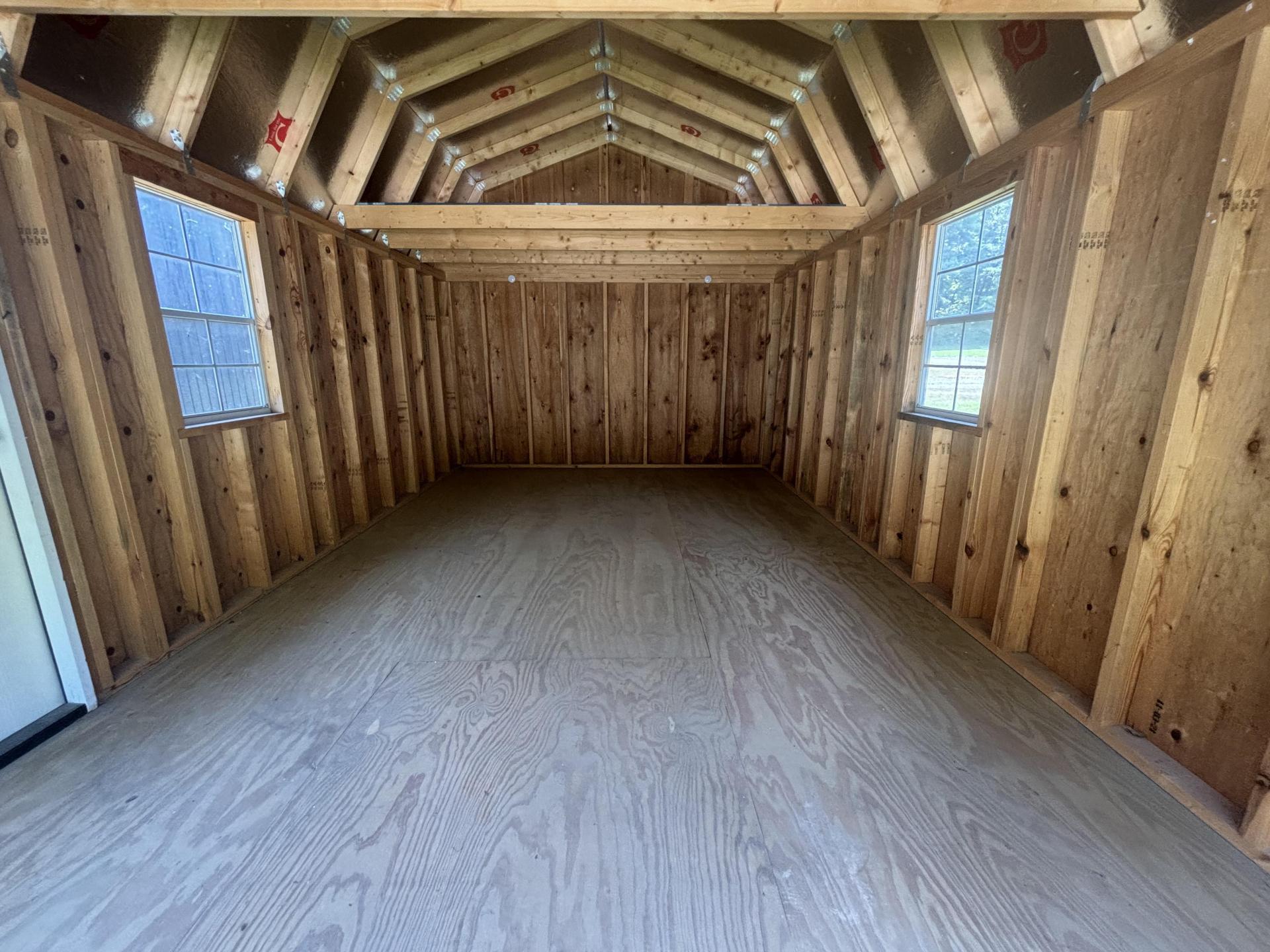 12x20 Lofted Barn Garage - REPO!!