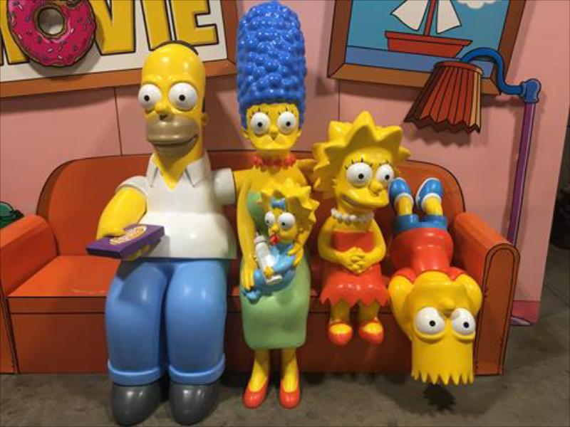 Life Size The Simpsons Theater Display