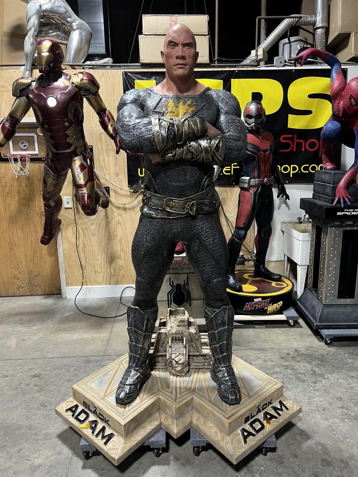 Life Size Prop Shop In Yorkville IL Super Hero Statues