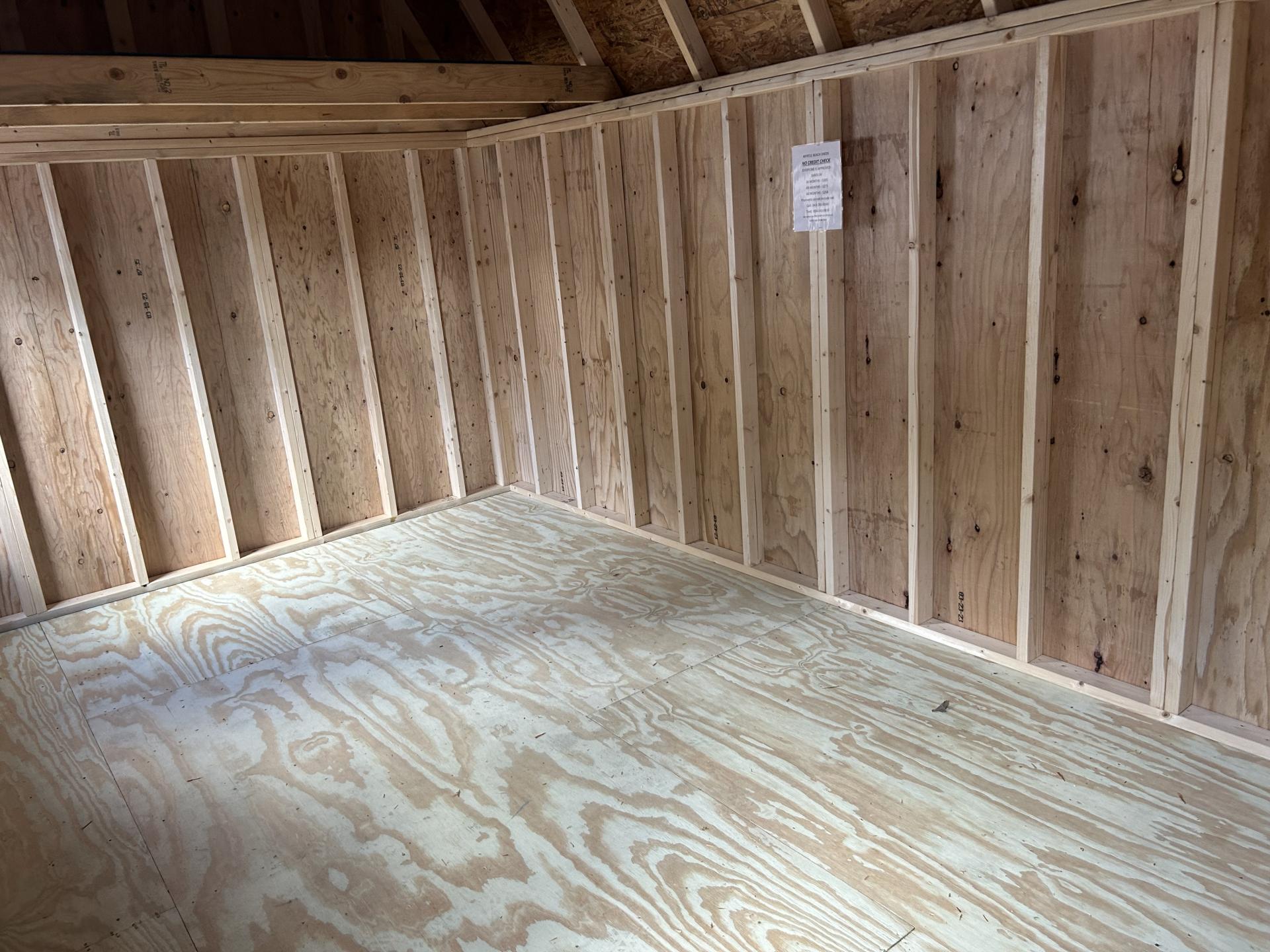 10x16 Side Lofted Barn