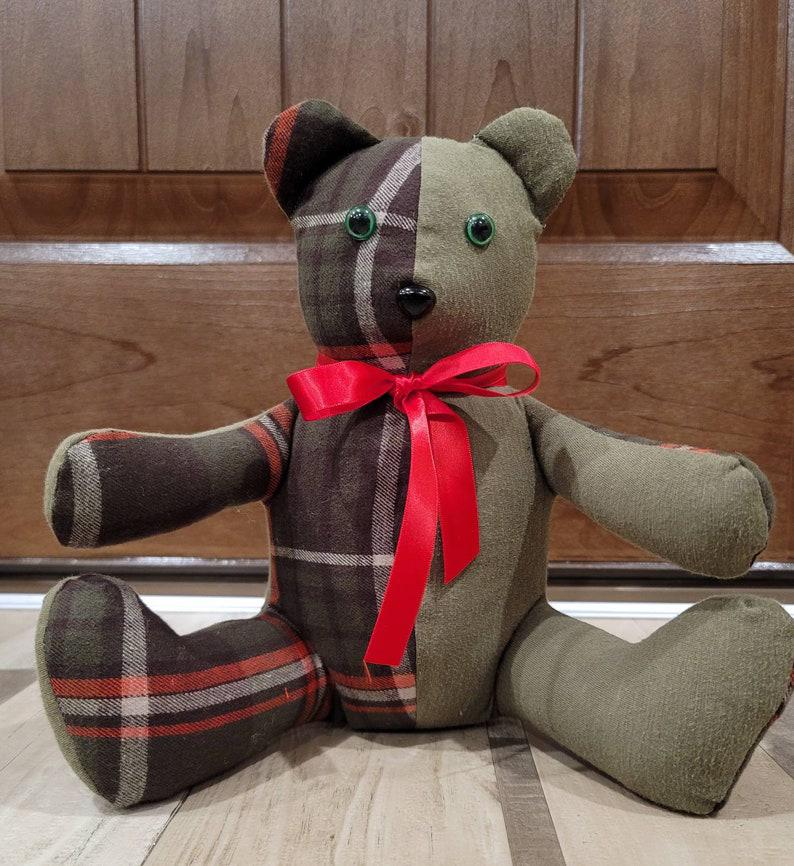 Memory Bear made from Loved Ones Shirts