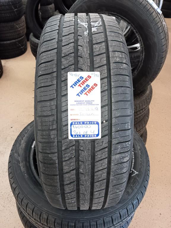 225/55R18 Falken Pro G5 CSV Tires Set of 4