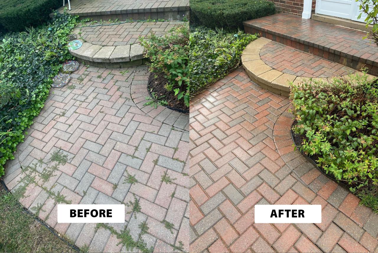 Paver Cleaning &amp; Sealing