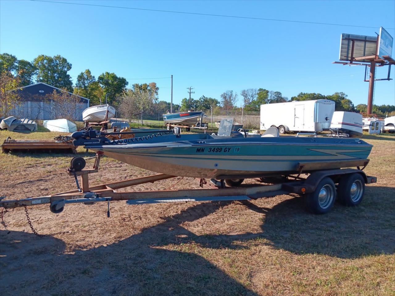 1983 Hydrasport 17' Boat with Trailer - Item # 13