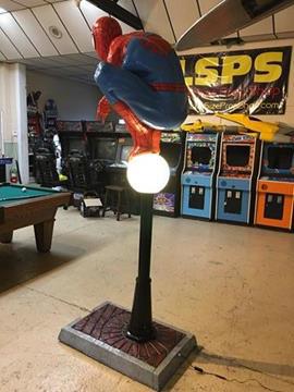 Amazing Spiderman on Lightpole