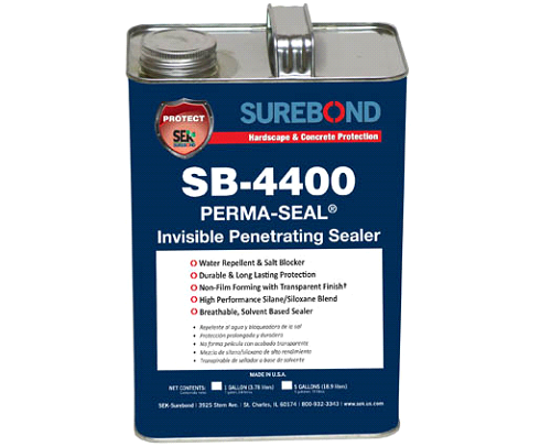 SB-4400 Perma-Seal®
Invisible Penetrating Sealer
