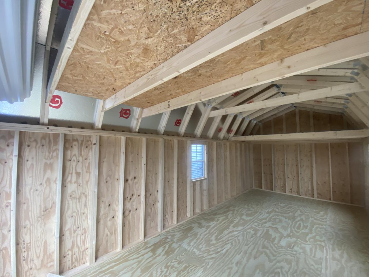 12x24 Lofted Barn Garage