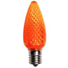 Lone Star Christmas Lighting Supplies: C9 LED Faceted Christmas Light Bulbs, E17 Base (25 pack)