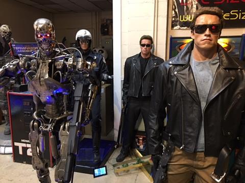 Life Size Terminator T1 Arnold Schwarzenegger