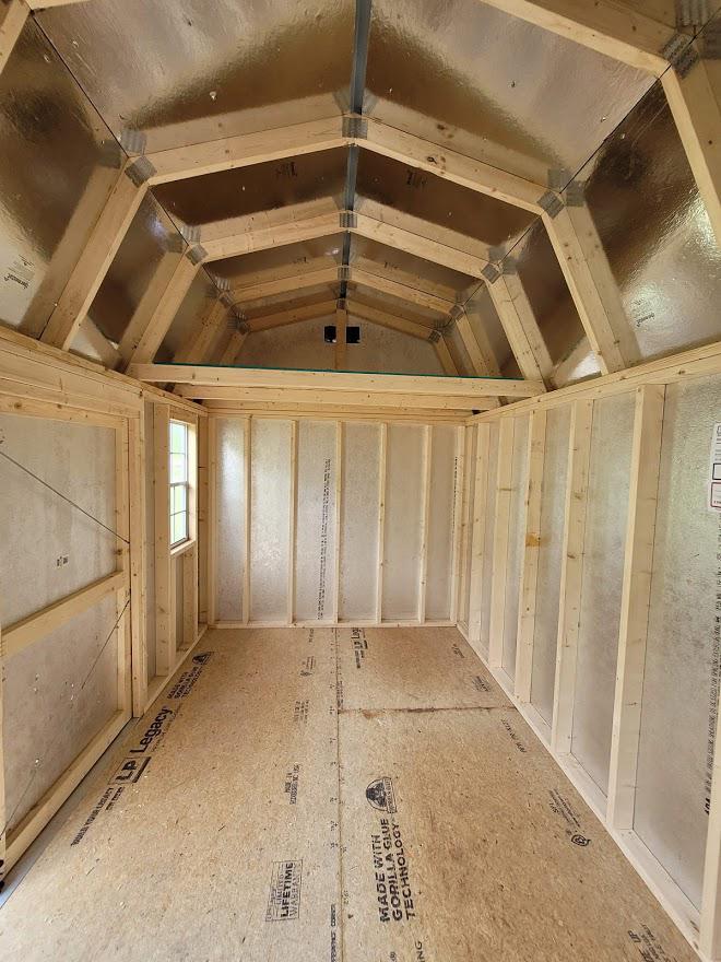 Marion - 8X16 LOFTED BARN WITH WORKBENCH