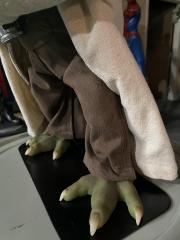 Life Size Yoda with Lightsaber