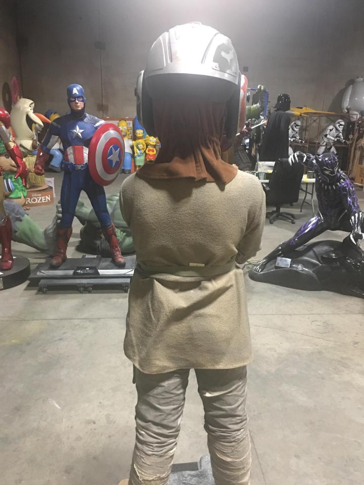 Life Size Star Wars Anakin Skywalker with ORIGINAL JC PENNEY PRICE TAG