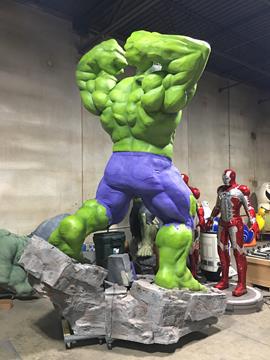 Life Size PROTOTYPE Incredible Hulk 1 of 4