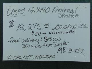 Used Animal Shelter