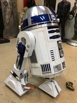 Life Size Star Wars Steel and Aluminum RC R2D2