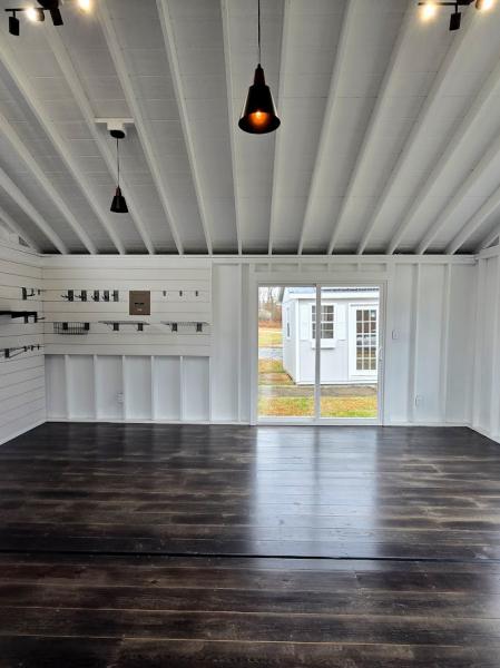 20x20 Retreat w/4FT PORCH - TREX DECK - 125 AMP ELECTRICAL - HOUSE DOOR & MORE!