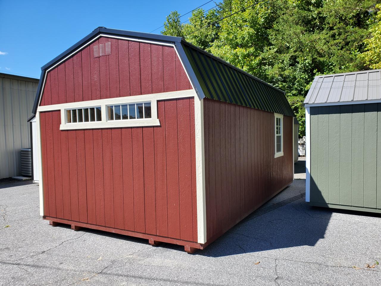 Morganton - 12x20 Lofted Barn Handyman Package W/ Electrical