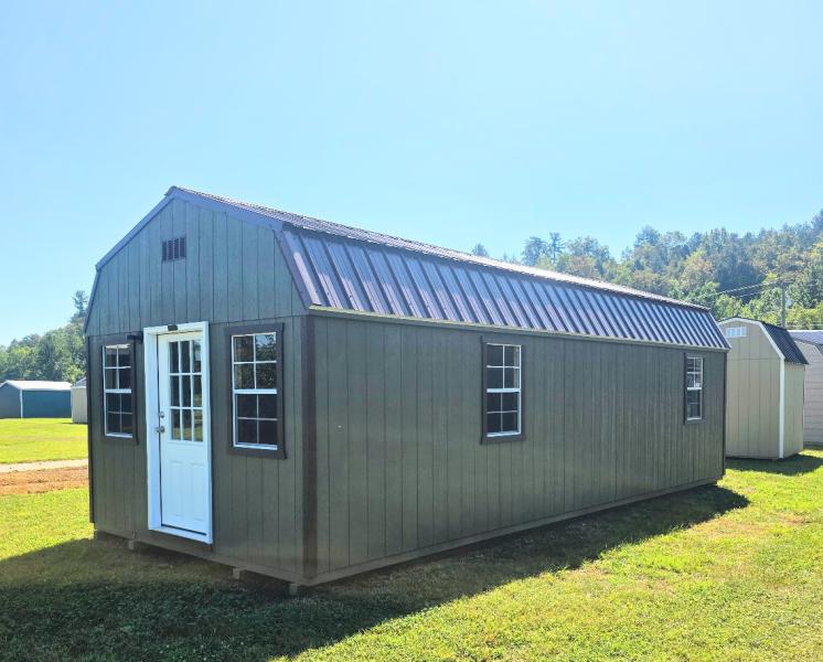 🔥15% OFF - SAVE $1,955 12X28 Lofted Barn w/Electrical - $11,083 or $438 Down & $438/Mo - NO CREDIT CHECK - FREE DELIVERY & BLOCKS (50 miles)