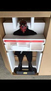 Life Size Star Wars Darth Maul Brand New in Box