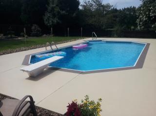 Concrete Pool Deck Cleaning