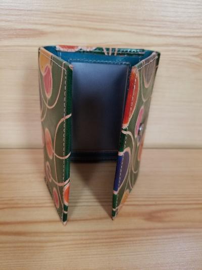 Genuine Leather Trifold Wallet.