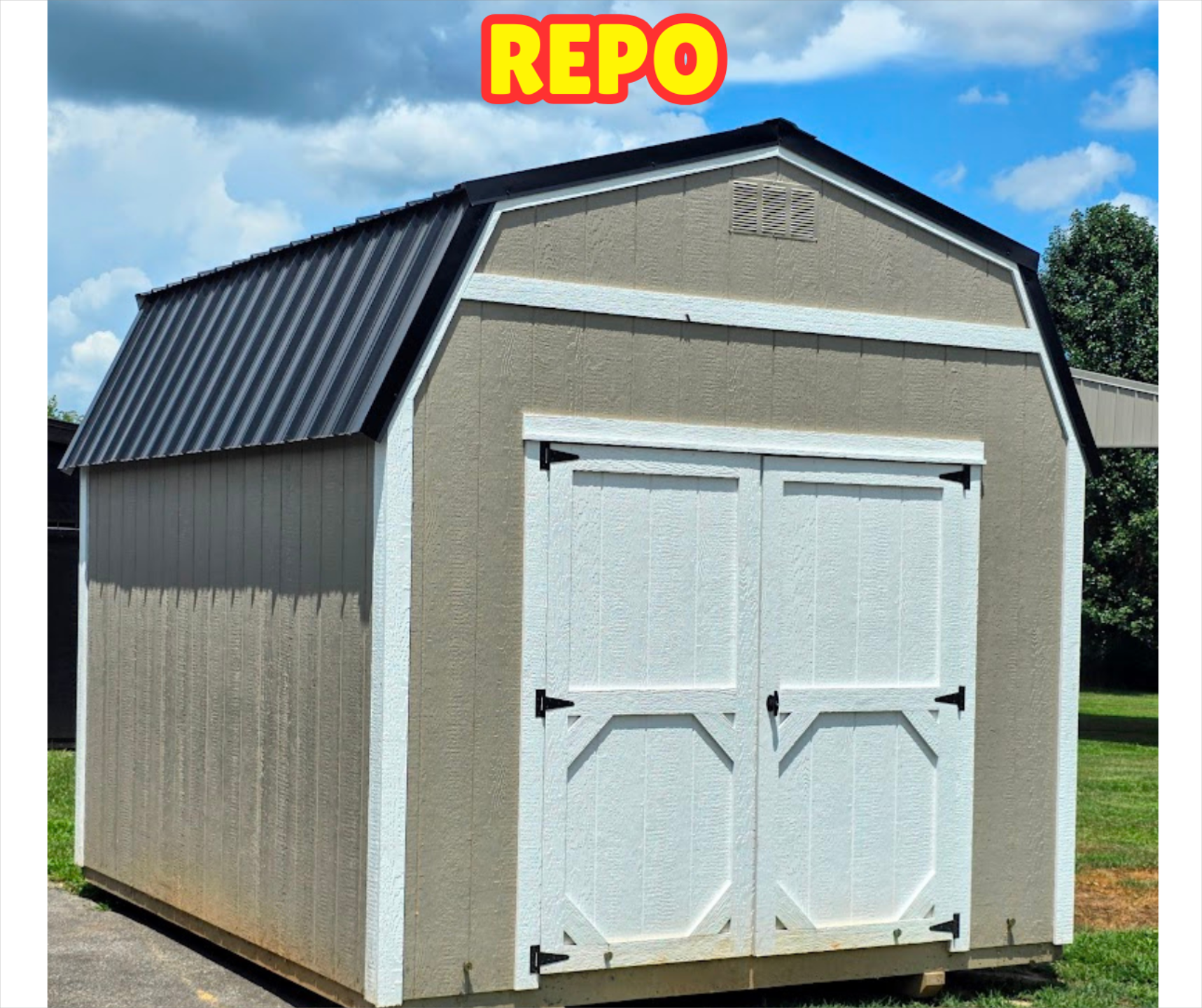 REPO $715 OFF! - 10x12 LOFTED BARN! -$3,784 OR $225 DOWN & $150/MO -NO CREDIT CHECK - FREE DELIVERY (50 mi)