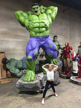 Life Size PROTOTYPE Incredible Hulk 1 of 4