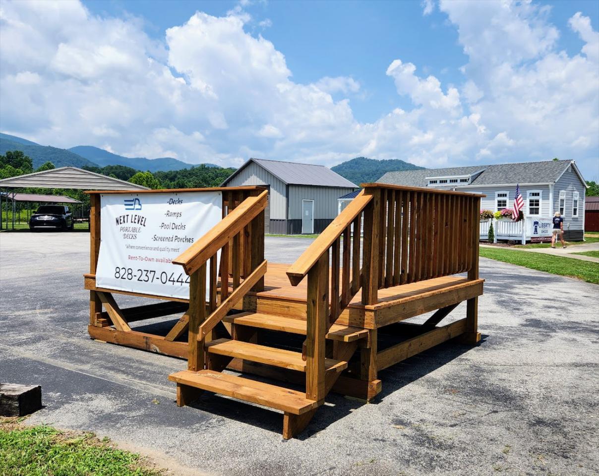 Prefabricated Rent-to-Own Decks In Marion NC - Outdoor Building