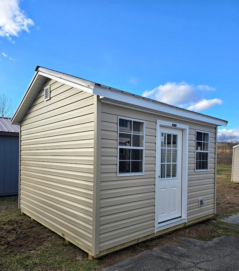 $659 OFF! 12x12 VINYL SHED w/ELECTRICAL $5,937 + tax OR $234 DN & $234/MO - NO CREDIT CHECK - EVERYONE APPROVED!