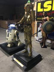 Sideshow Version 1 Star Wars C3P0 with Lights and Sound