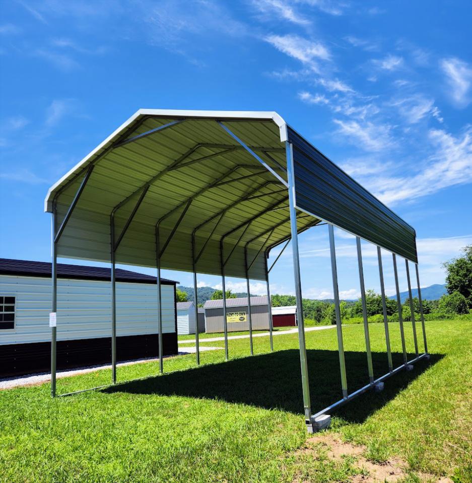 $821 OFF - ONLY $3,743! 18x30x12 RV COVER- 3FT SIDE PANELS - NO CREDIT CHECK