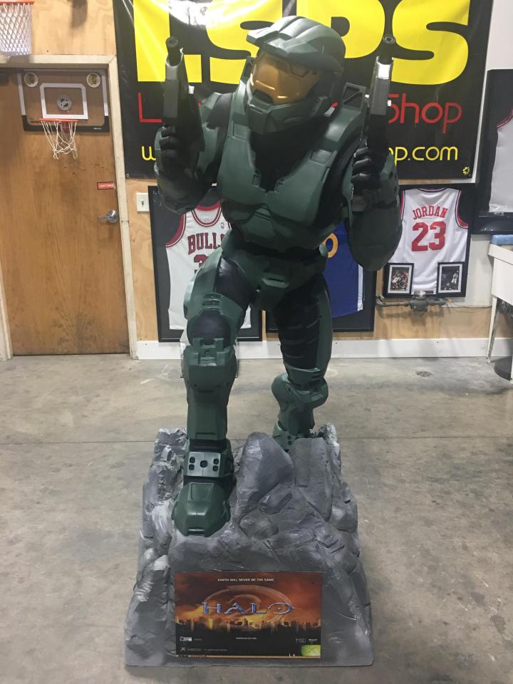 Life Size HALO Master Chief SUPER RARE!!!