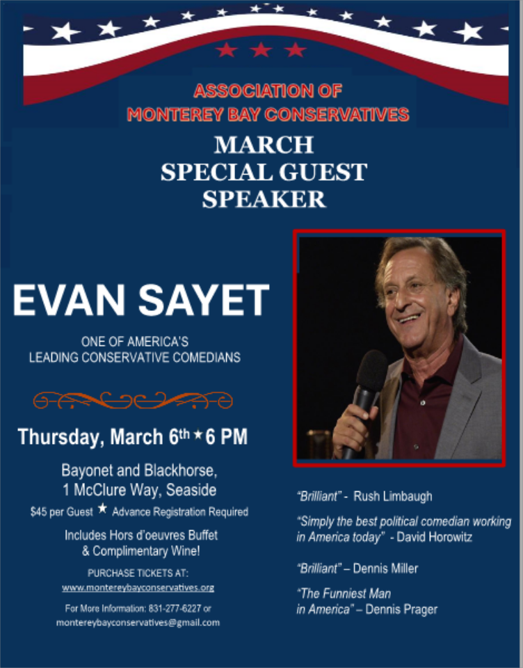 Guest Speaker: Evan Sayet
