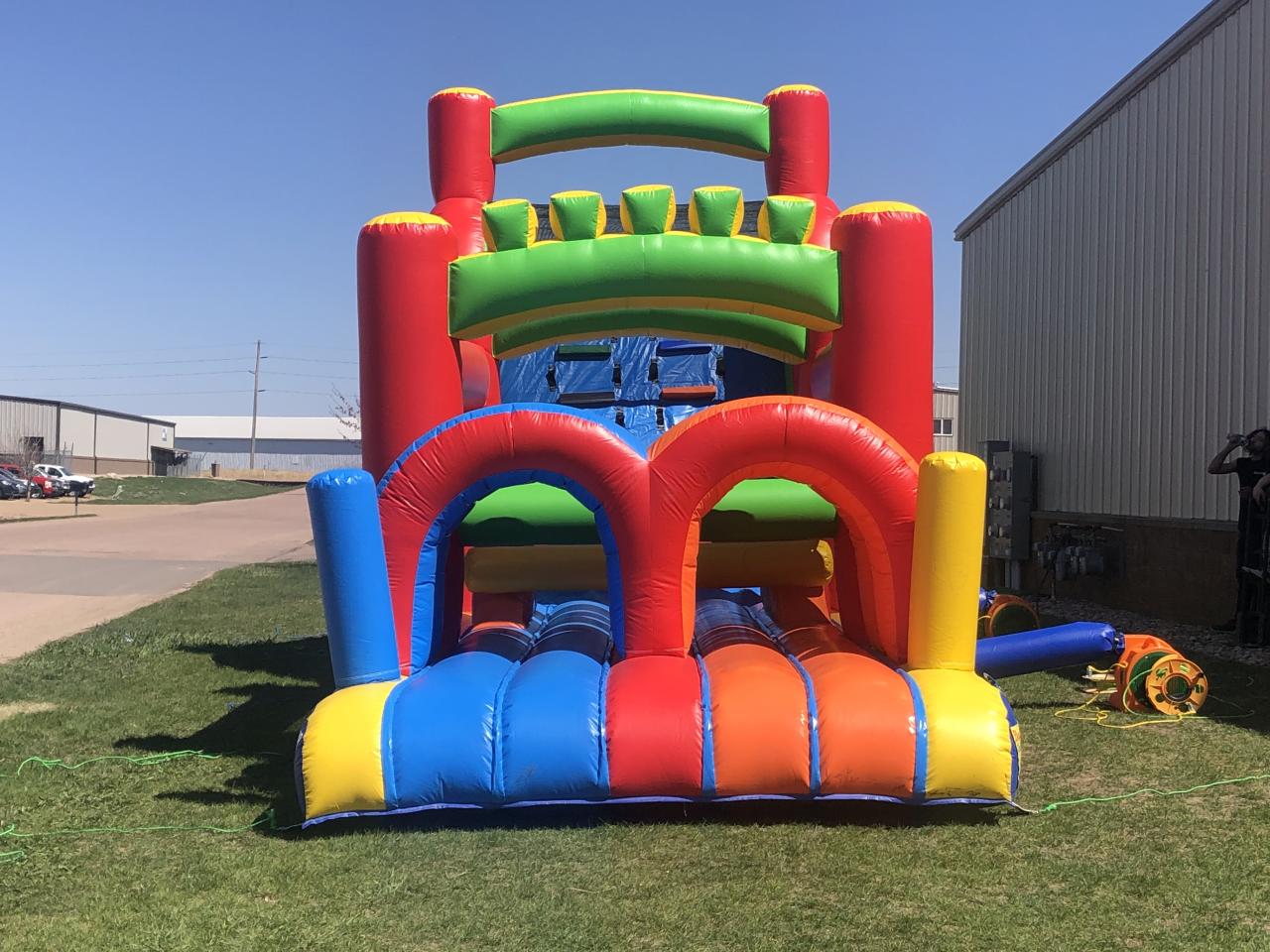 Rainbow Rush Obstacle Course