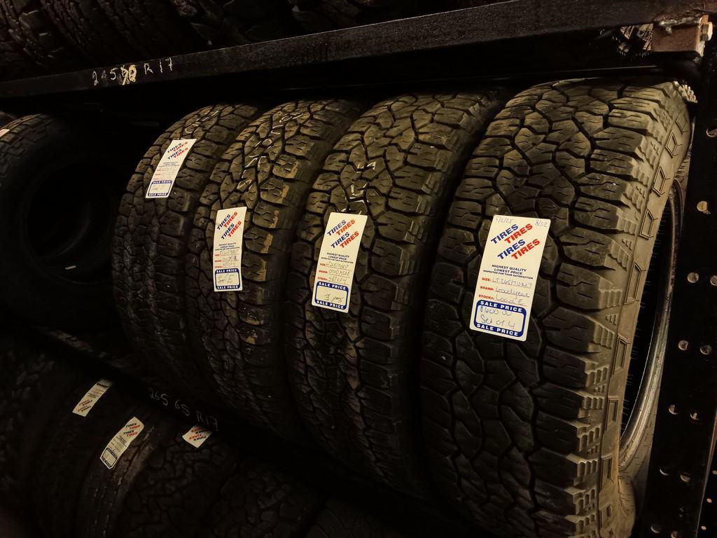 LT265/70R17 Goodyear Wrangler Tires Set of 4