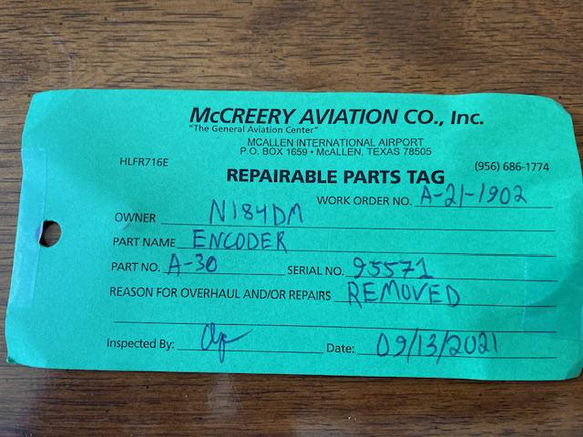 ACK Technologies A-30 Altitude Encoder. Used.