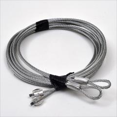 Garage Door Torsion Spring Cables 7 FT Door ( 7x19 ) (Pair)